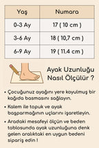 Cırt Cırtlı Bebek Sneaker Ayakkabı