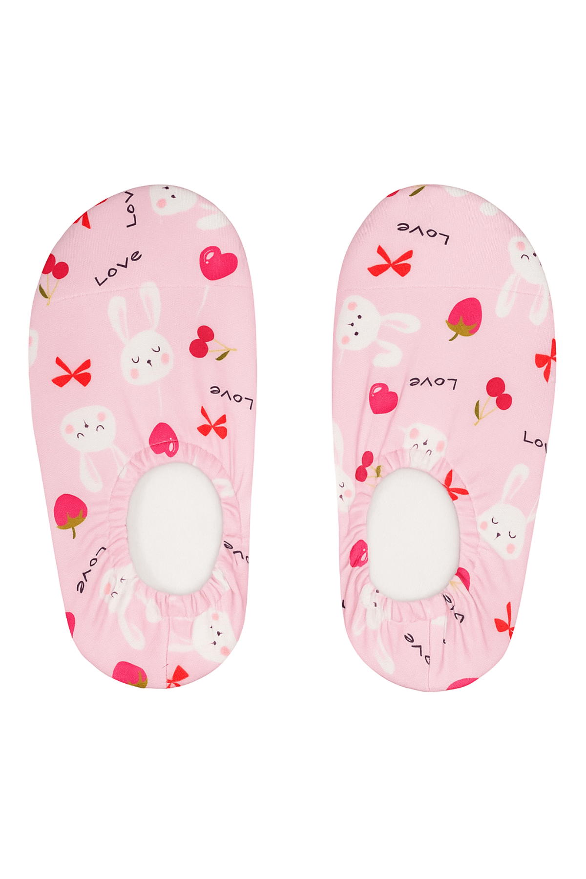 Tavşan desenli çocuk deniz ve havuz patiği