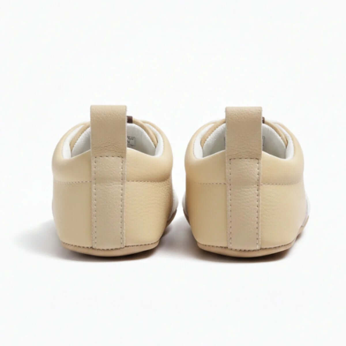 Bej Hakiki Deri İlk Adım Ayakkabısı