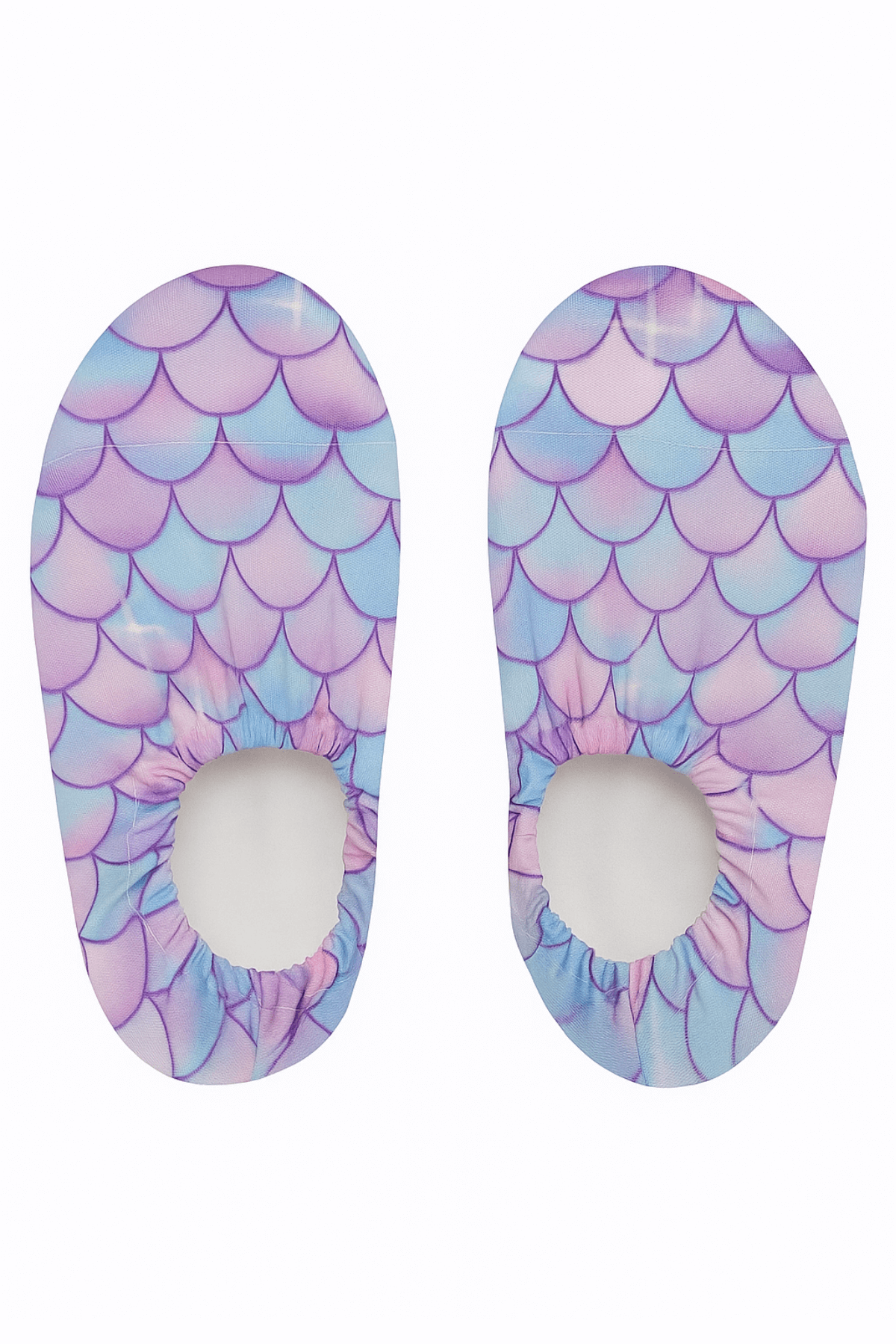 Deniz kızı desenli çocuk deniz ve havuz patiği