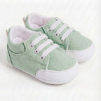 Bağcıklı Mor Günlük Bebek Sneaker Ayakkabı