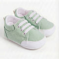 Bağcıklı Yeşil Günlük Bebek Sneaker Ayakkabı