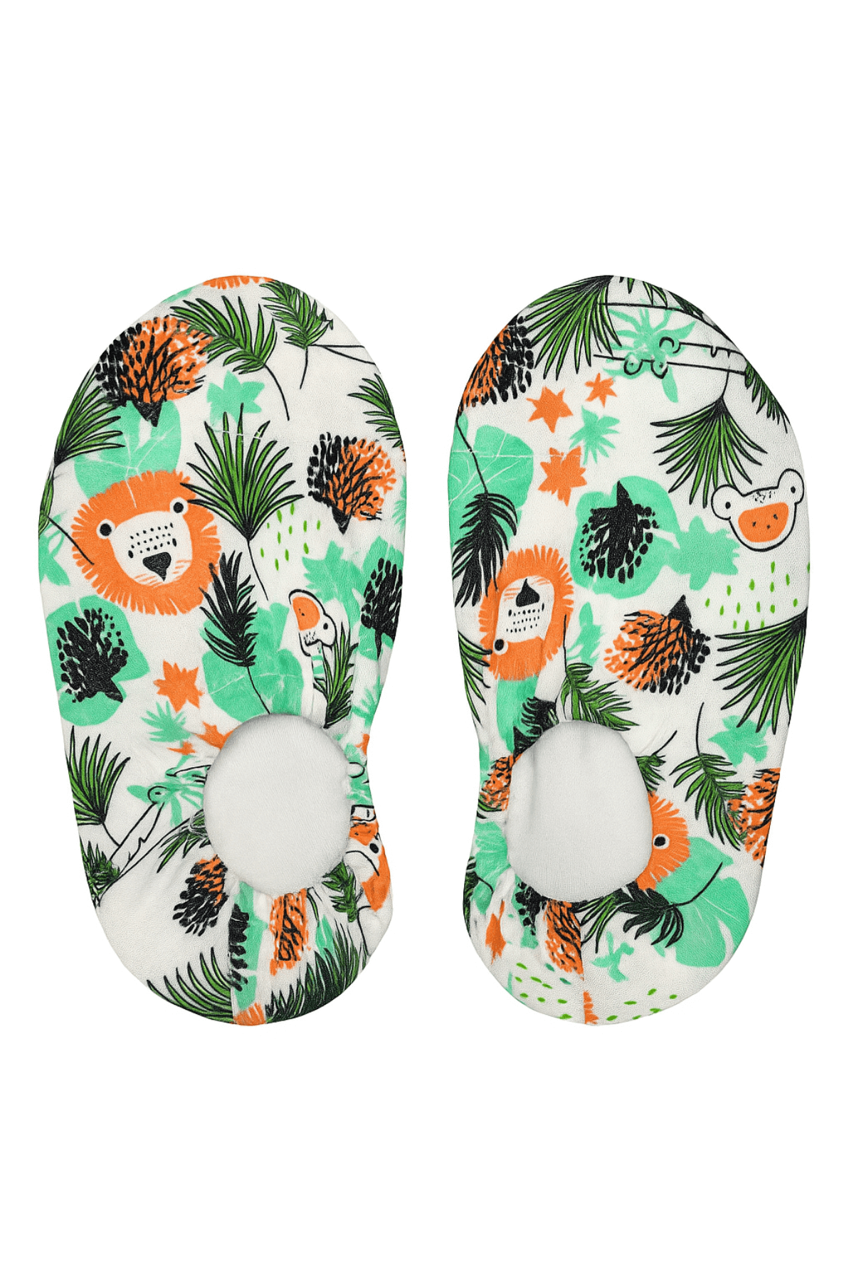 Safari desenli çocuk deniz ve havuz patiği