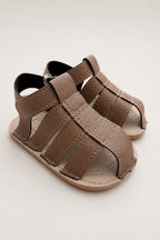 Süet Bantlı Bebek Sandalet Unisex Yazlık