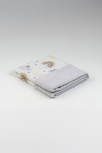 90x90 Çok Desenli Çift Yönlü Müslin Bebek Örtüsü, Çok Amaçlı Waffle Müslin Örtü & Battaniye - PufienBebek & Çocuk Battaniyesi