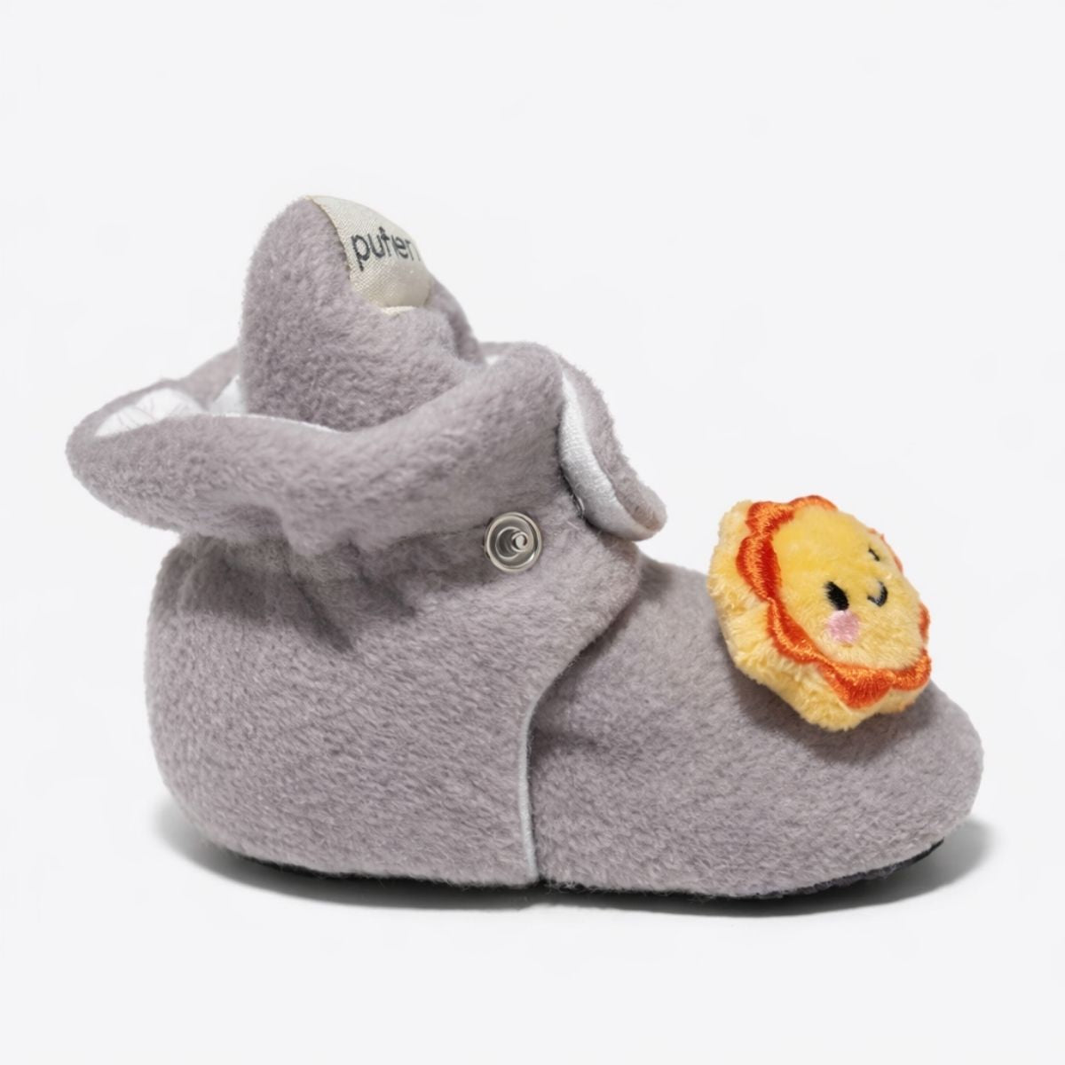 Gri Polar Panduf - Aslan Figürlü yandan görünüm