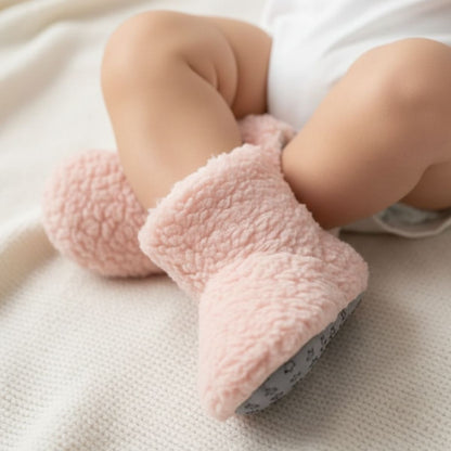 Yumuşak Kuzu Kumaşı Peluş Bot | Çocuklar için Ev Botu