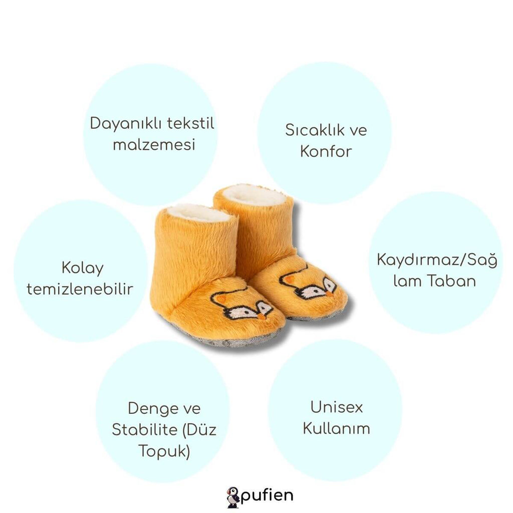 Tilki desenli ev botu ürün özellikleri