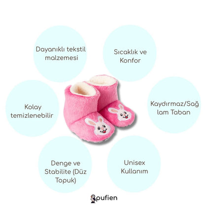 Tavşan desenli ev botu ürün özellikleri