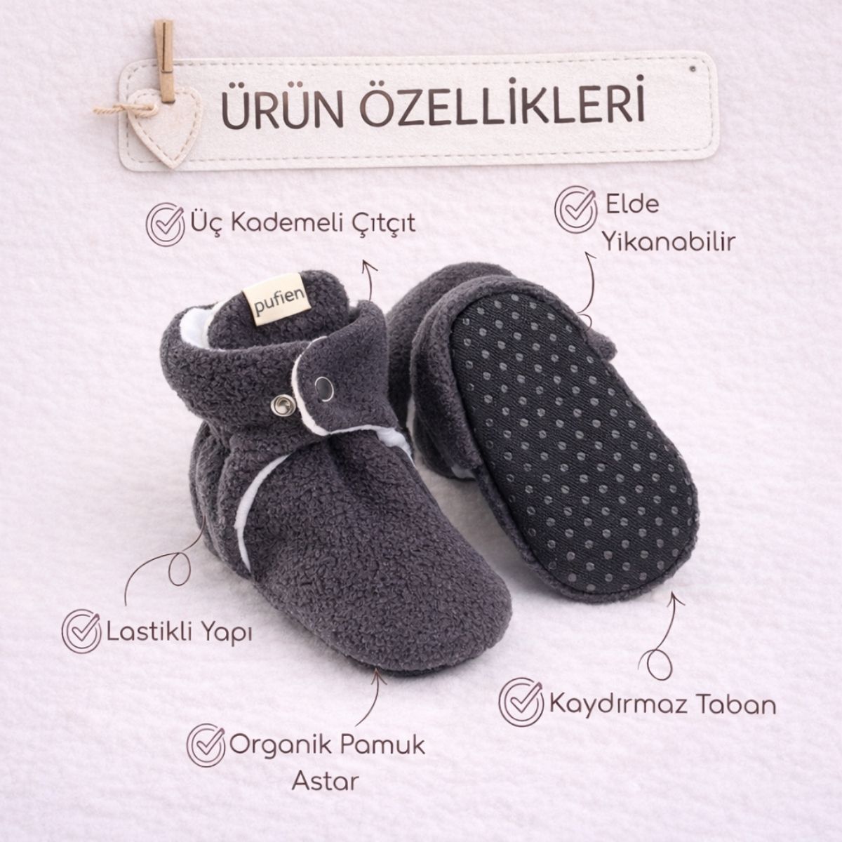 Antrasit Polar Panduf