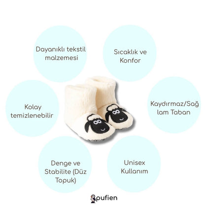 Kuzu desenli ev botu ürün özellikleri