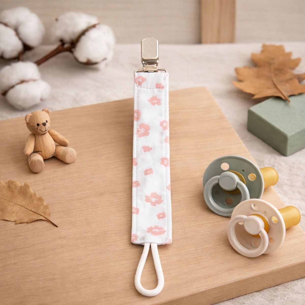 papatya desenli emzik askısı