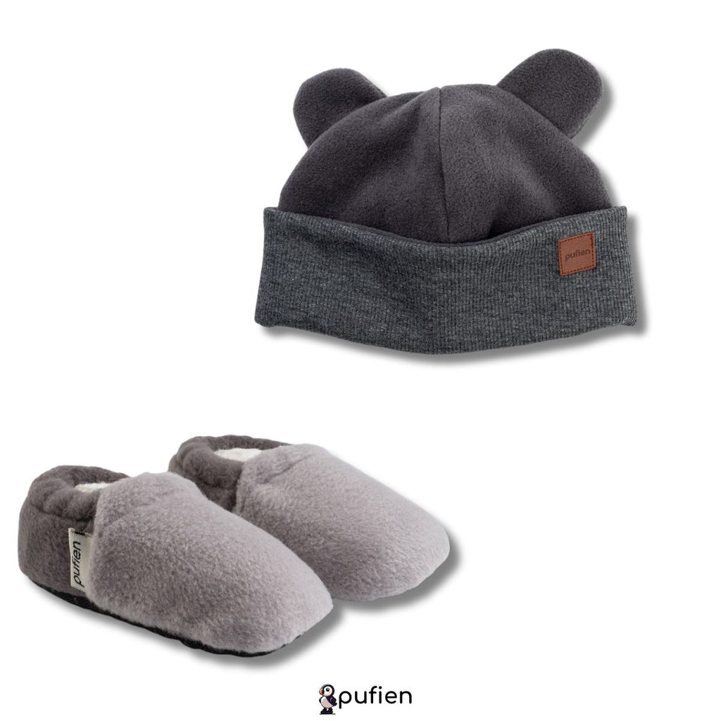 Antrasit Bere & Antrasit- Gri Polar Patik