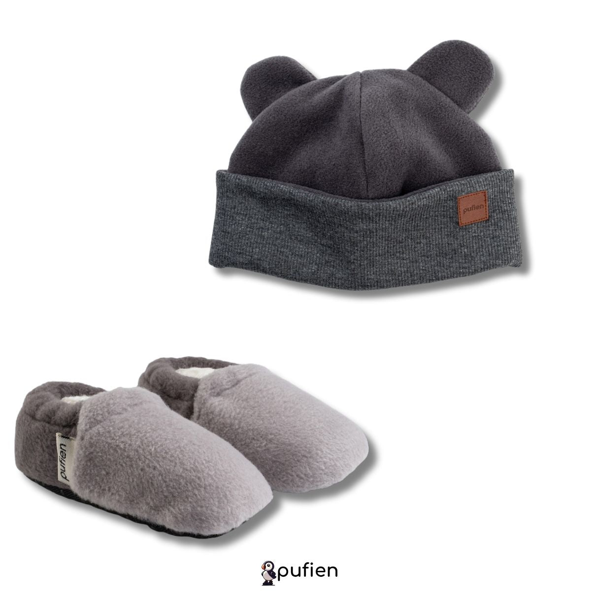 Antrasit Bere & Antrasit- Gri Polar Patik