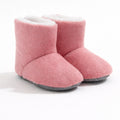 Pembe Peluş Kaydırmaz Bebek Ev Botu