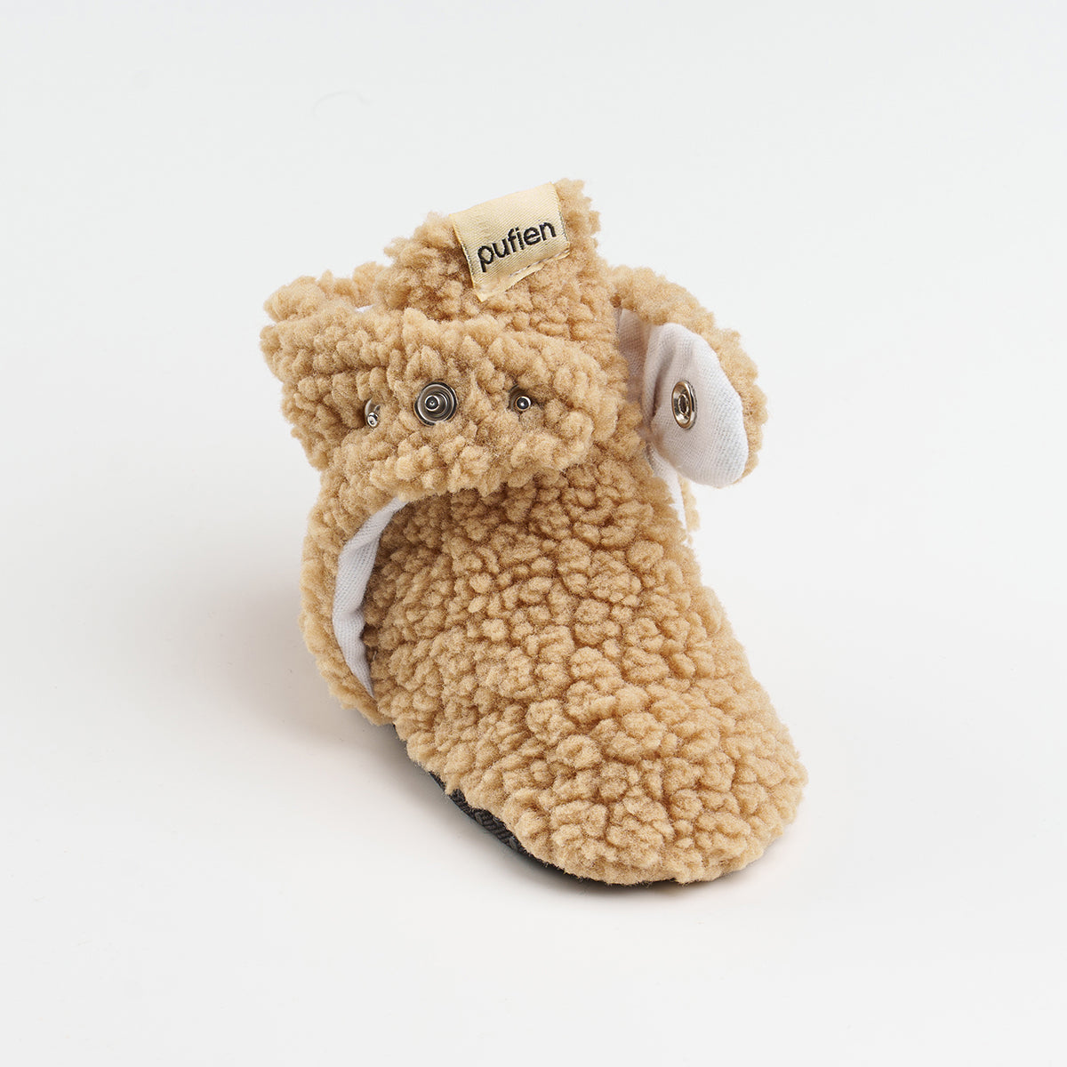 bej pofuduk peluş çıt çıt