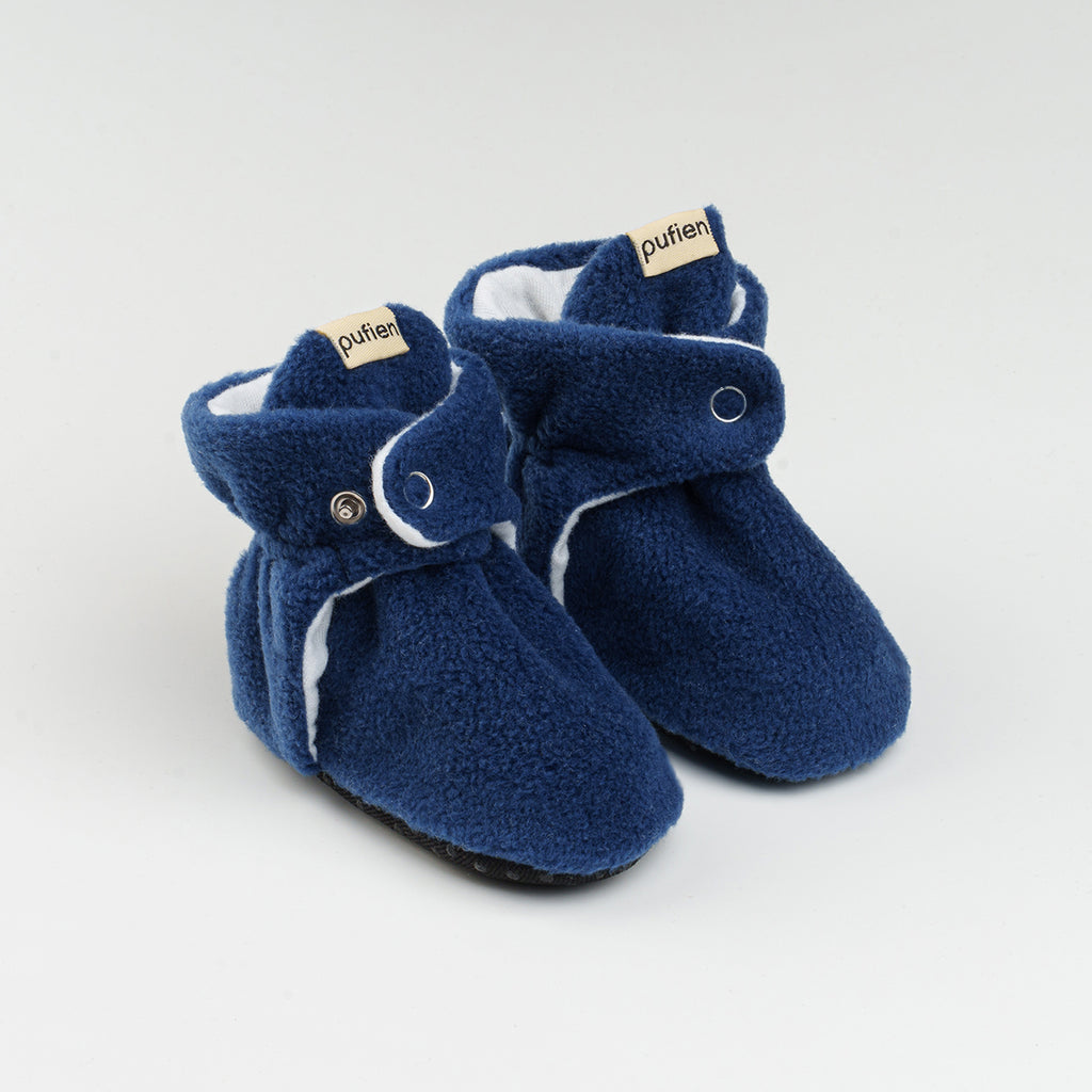 lacivert - polar bebek panduf