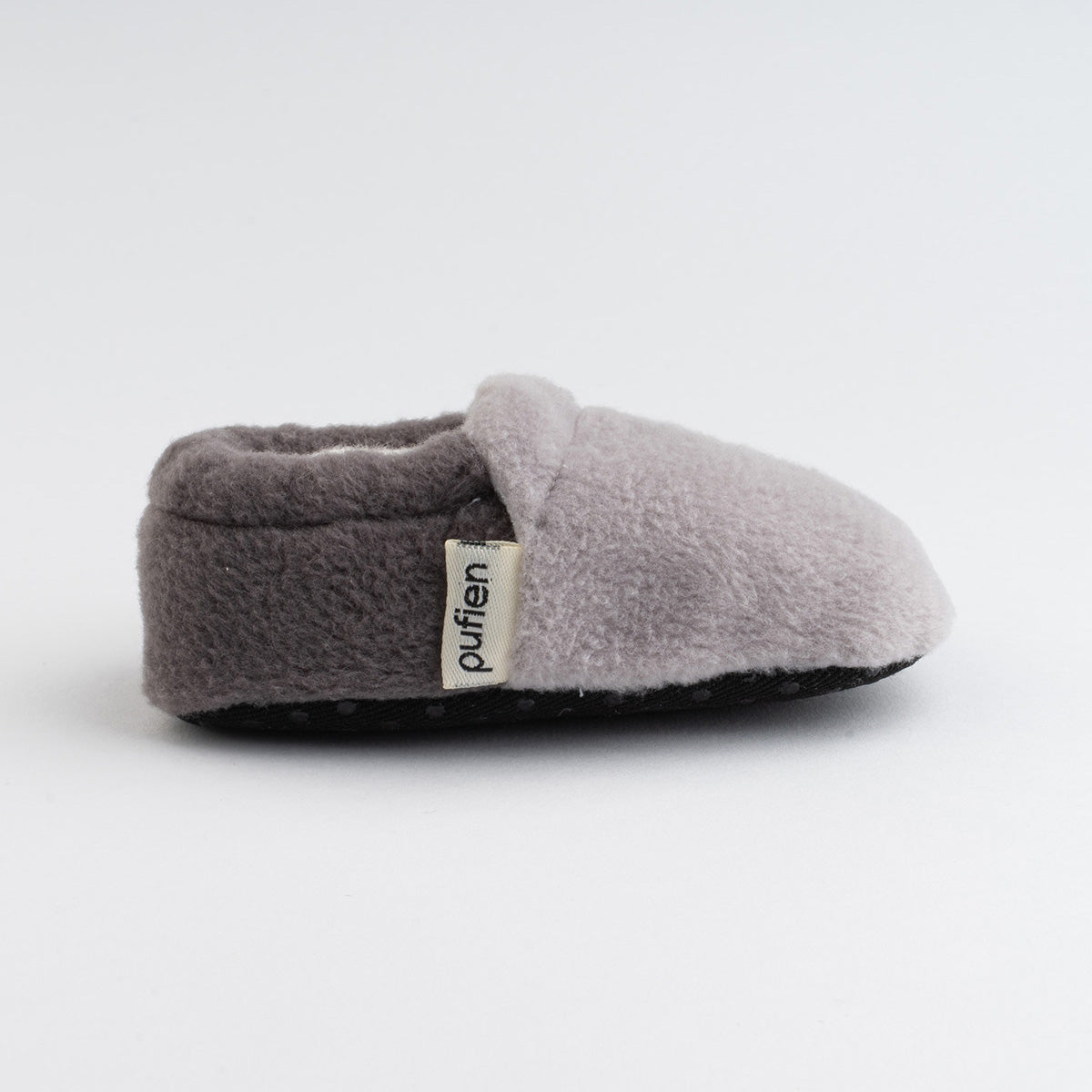 gri polar kısa patik yandan görünüm