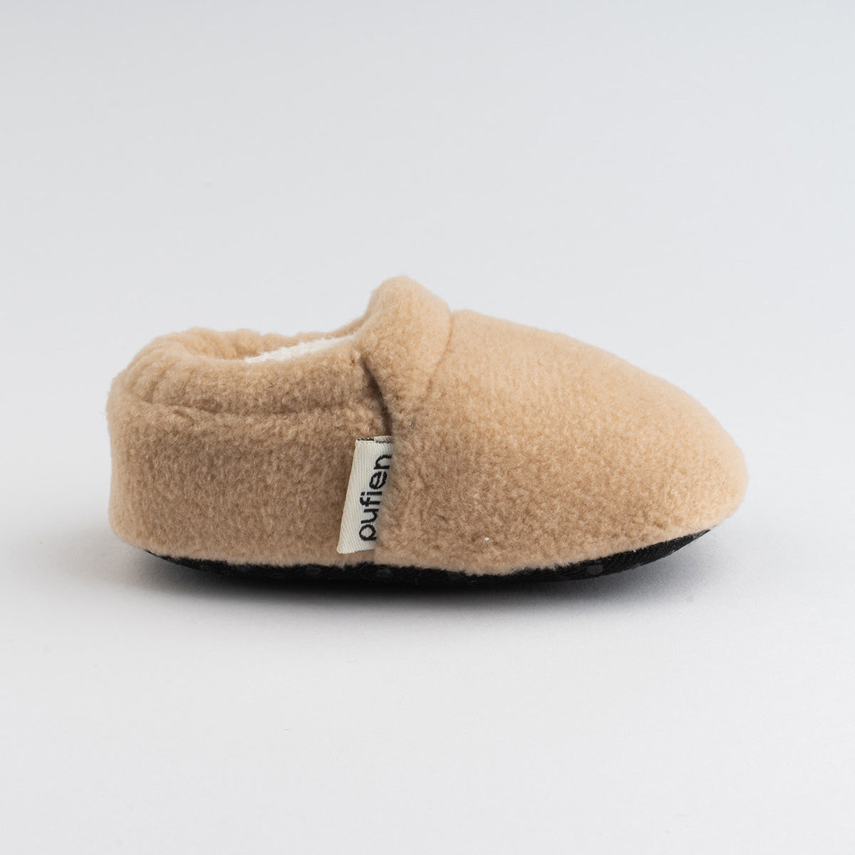 bej polar kısa patik yandan görünüm