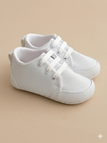 Beyaz Topuk Detaylı Bebek Sneaker