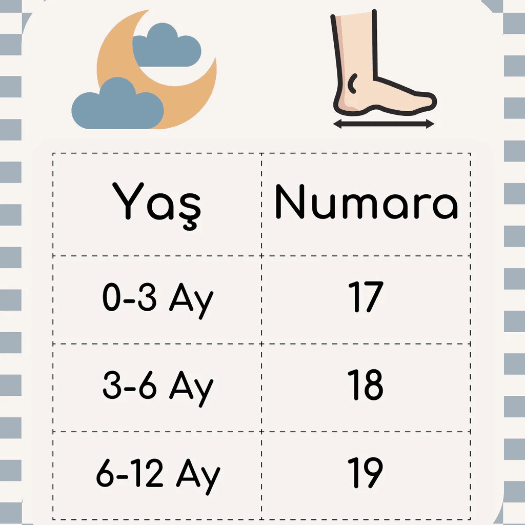 günlük ayakkabı beden tablosu