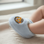 Aslan Desenli Wellsoft Peluş Ev Patiği - Pufien