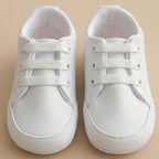 Bebek Ayakkabısı, Sneaker İlk Adım Ayakkabı, Bebek Patik, Ev Ayakkabısı - Beyaz - Pufienpixa
