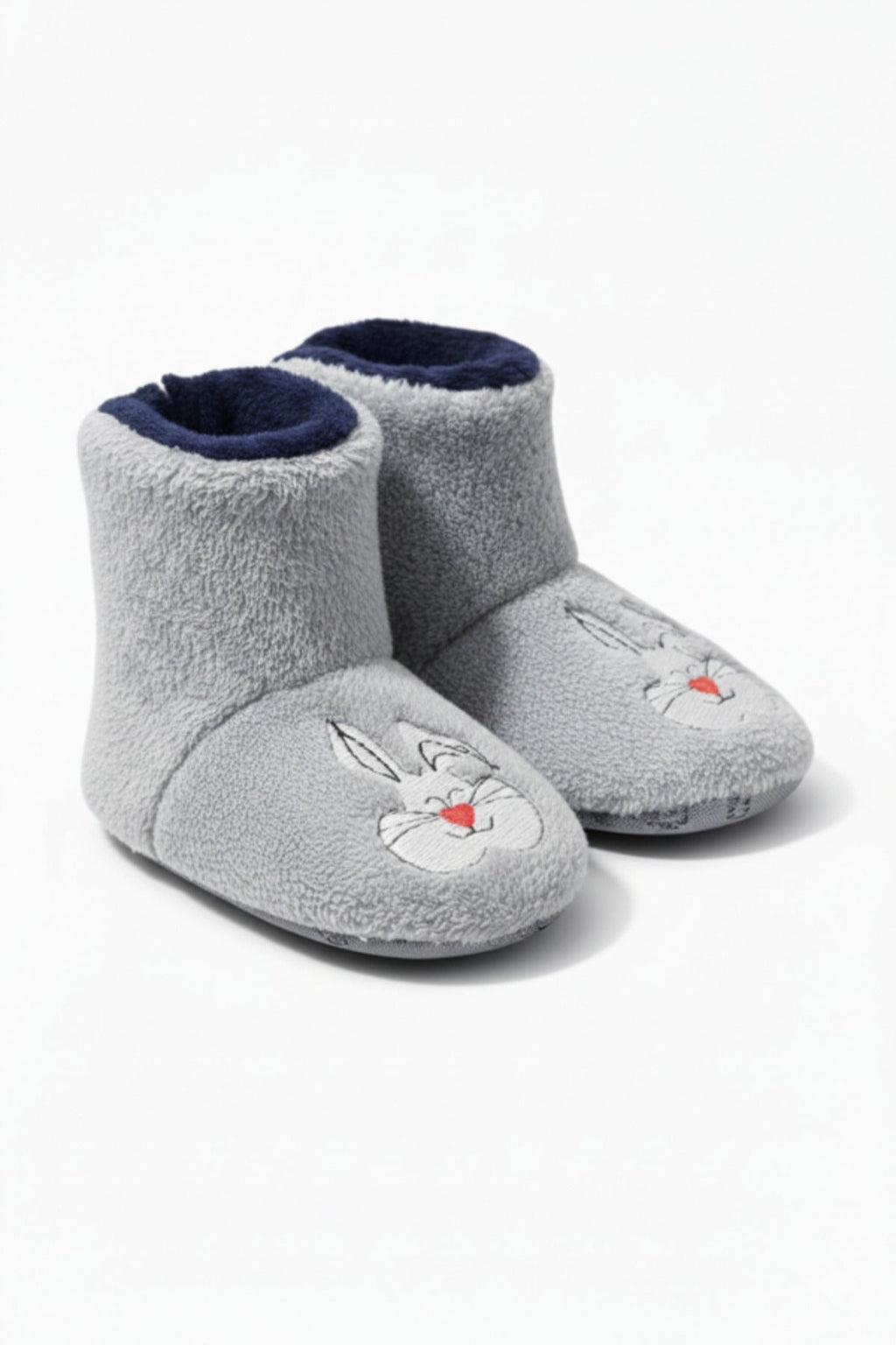 Bebek & Çocuk Kaydırmaz Tabanlı Ev Botu / Panduf / Kışlık Peluş Bot / Sevimli Desen - PufienPanduf