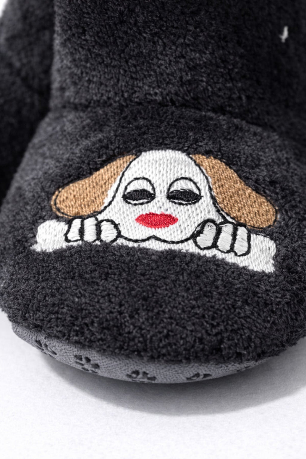 Bebek & Çocuk Kaydırmaz Tabanlı Ev Botu / Panduf / Kışlık Peluş Bot / Sevimli Desen - PufienPanduf