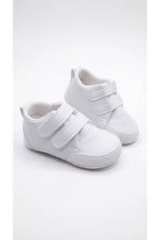 Çift Cırt Cırtlı Bebek Sneaker Ayakkabı — Beyaz