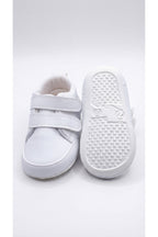 Çift Cırt Cırtlı Bebek Sneaker Ayakkabı — Beyaz