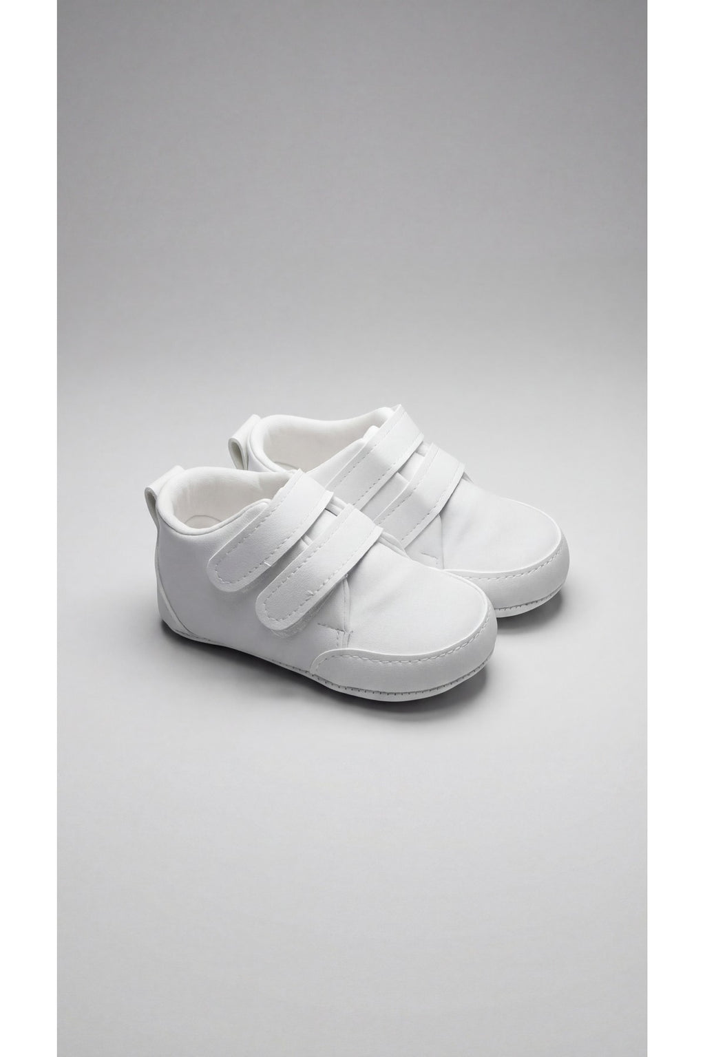 Çift Cırt Cırtlı Bebek Sneaker Ayakkabı — Beyaz