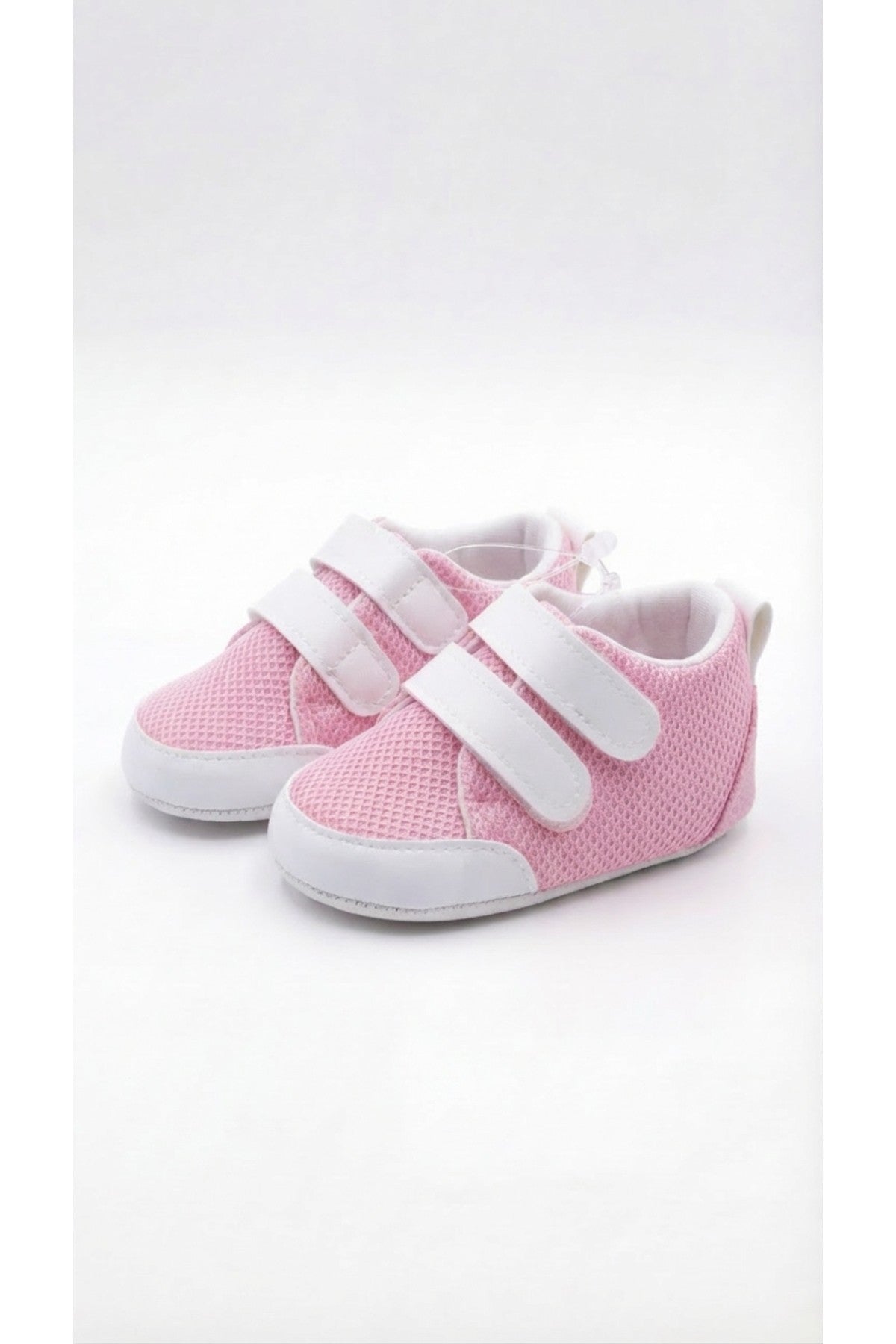 Çift Cırt Cırtlı Bebek Sneaker Ayakkabı — Pembe
