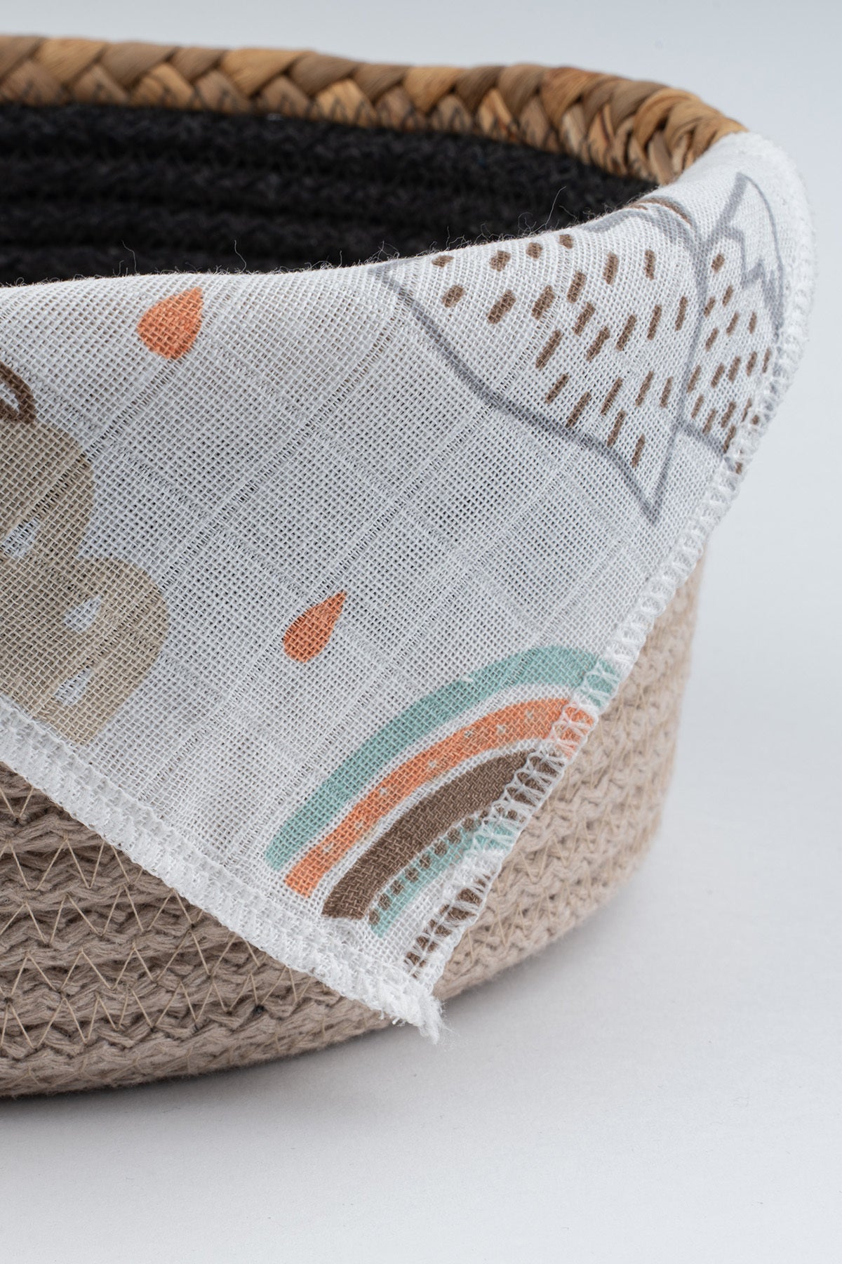 Müslin Bebek Ağız Mendili %100 Pamuk 6'lı 20x20cm