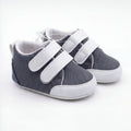Gri Çift Cırt Cırtlı Bebek Sneaker Ayakkabı - Pufien
