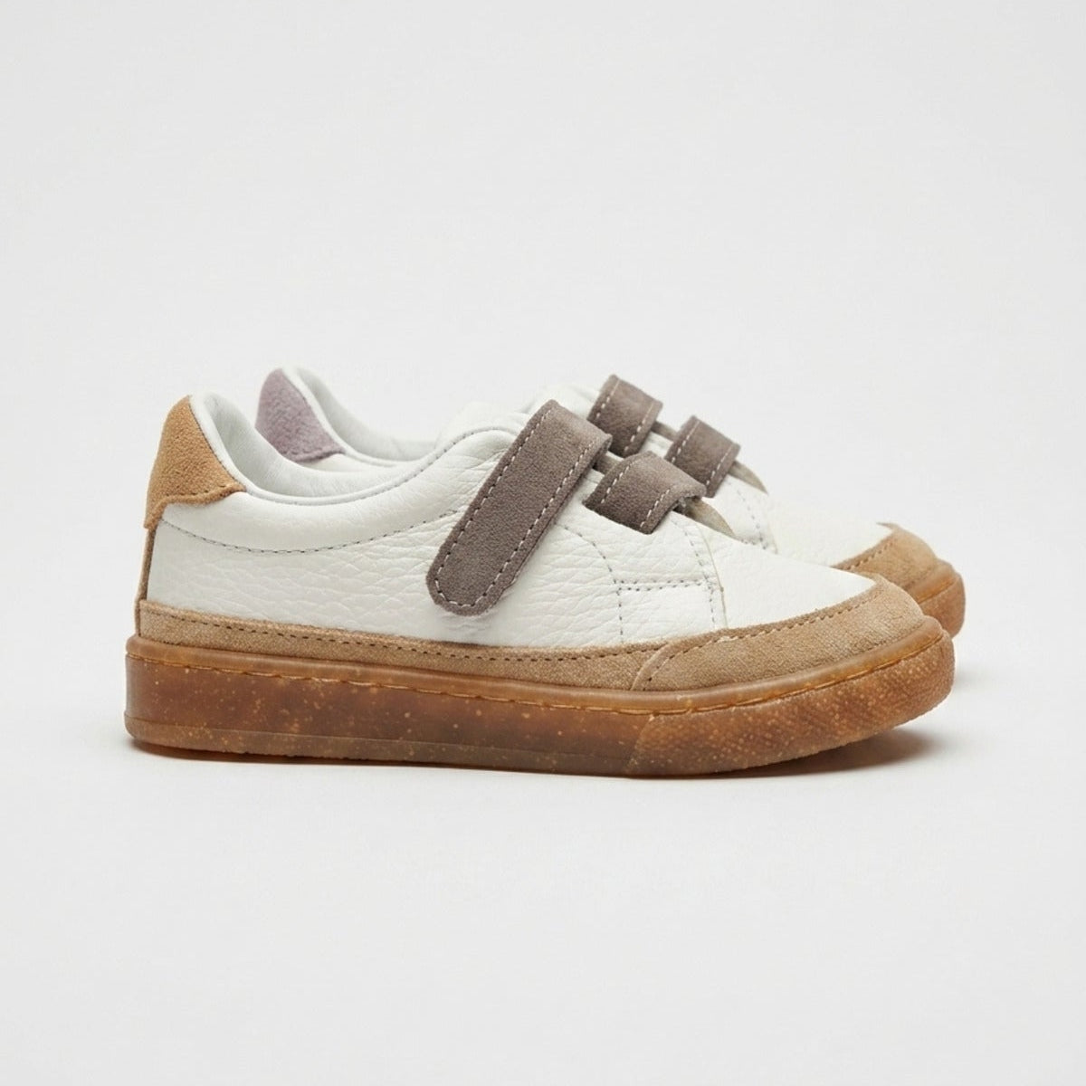 Hakiki Deri İlk Adım Cırt Cırtlı Çocuk Spor Ayakkabı, Esnek Tabanlı, Bebek Sneakers - PufienCasual Ayakkabı