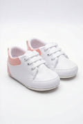 İlk Adım Ayakkabısı, Bebek Patik, Beyaz Pembe - PufienSneaker