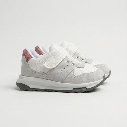 İlkadım Ayakkabısı, Bebek Sneaker, Esnek ve Ortopedik Tabanlı, Hakiki Deri - PufienSneaker