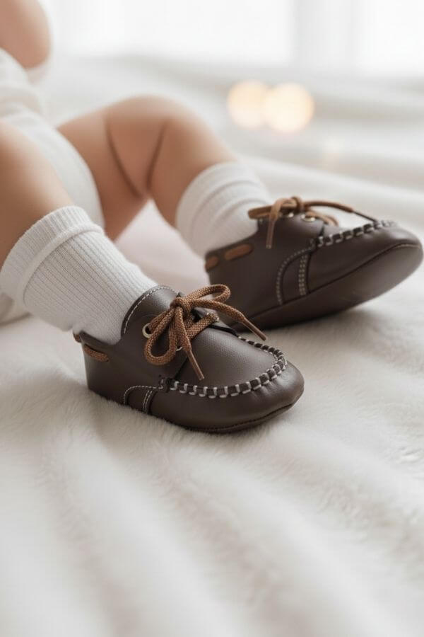 deri kahve ayakkabı