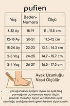 Kahverengi - Beyaz Kareli Çocuk Ev Botu - Pufien