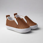 Kahverengi Slip-On Bebek Ayakkabı - Pufien