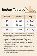 Kısa Bilekli Suni Deri İlk Adım Ayakkabısı