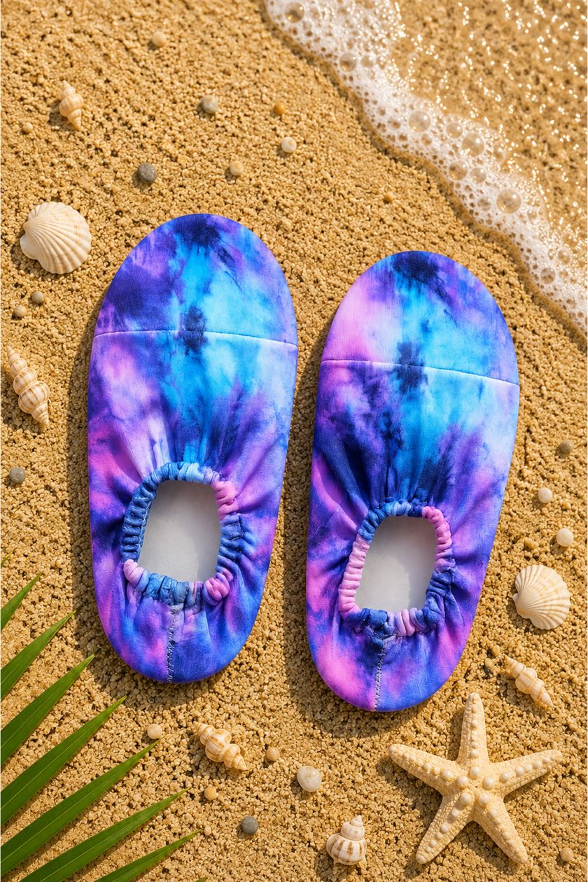Kız Bebek Deniz Patiği — Mor Batik