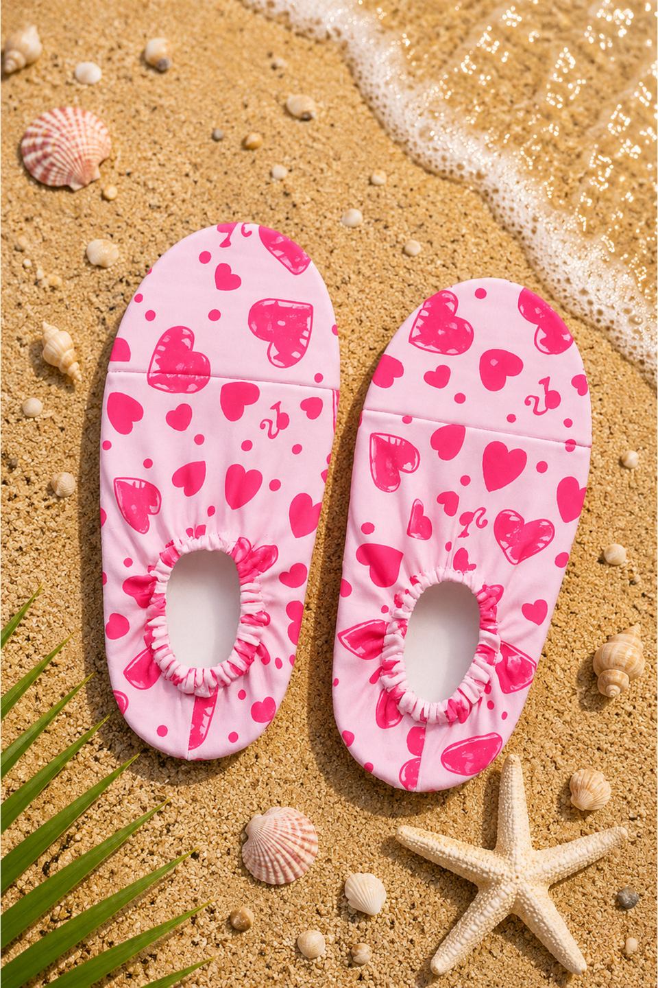 Kız Bebek Deniz Patiği — Pembe Kalp