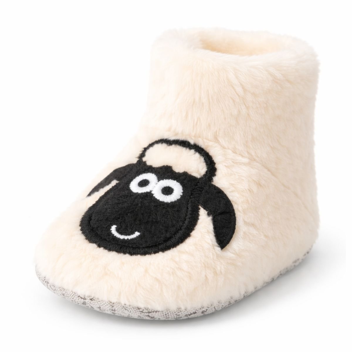 Kuzu Desenli Peluş Ev Botu - Pufien