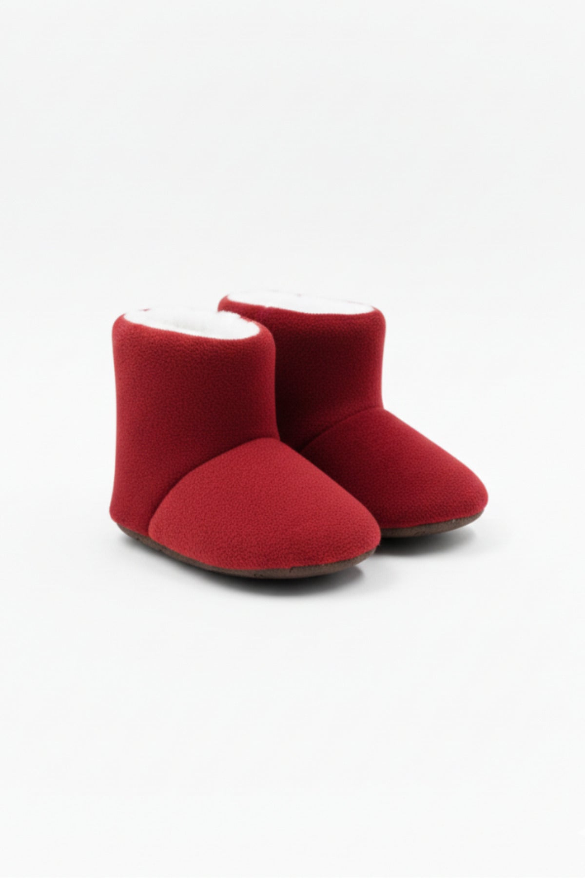 Peluş Kaydırmaz Bebek Ev Botu — Kırmızı