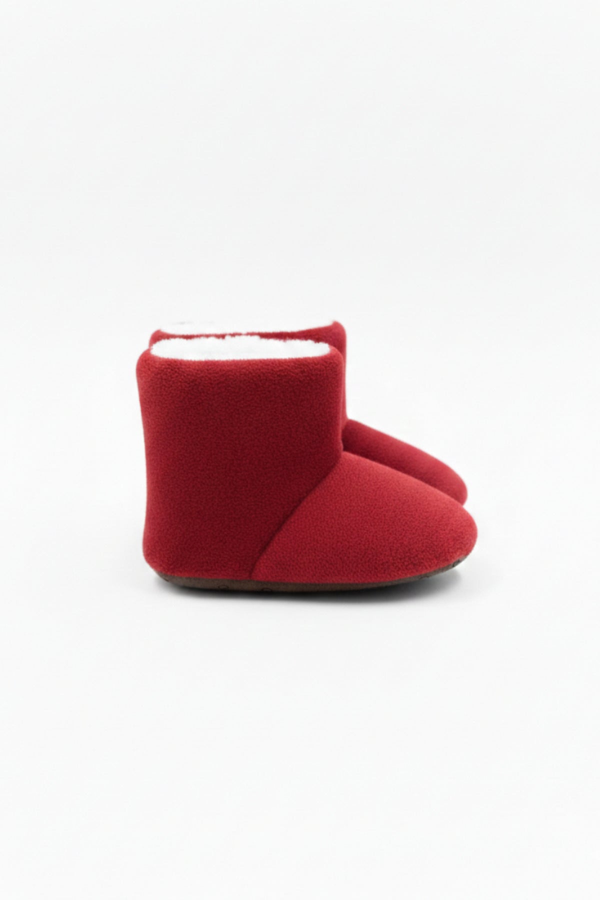 Peluş Kaydırmaz Bebek Ev Botu — Kırmızı