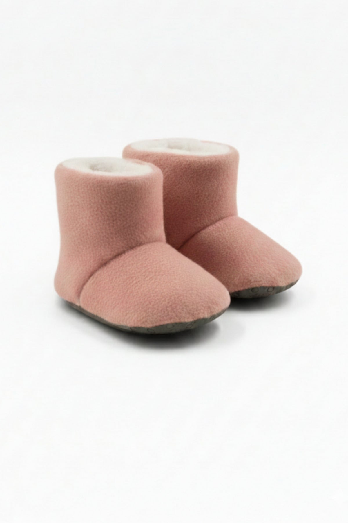 Peluş Kaydırmaz Bebek Ev Botu — Pembe