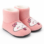 Pembe Bulut Desenli Peluş Ev Botu - Pufien
