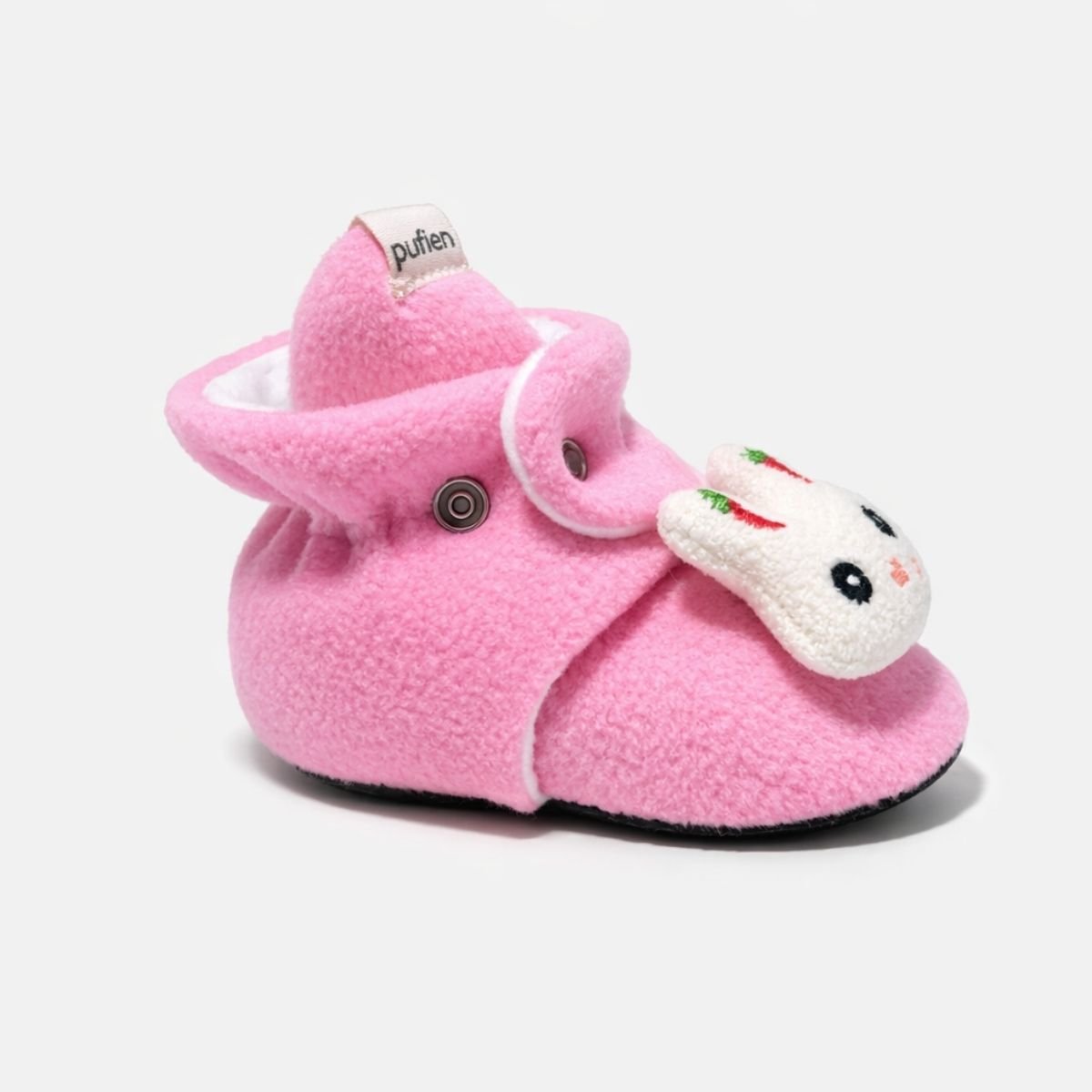 Pembe Polar Panduf - Tavşan Figürlü - Pufien